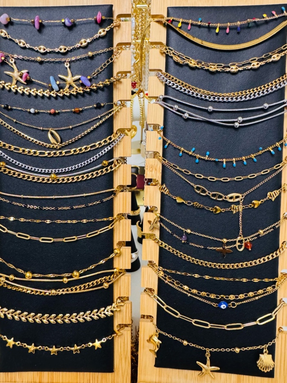 Durable, tarnish-resistant anklets 
NOW LIVE✨